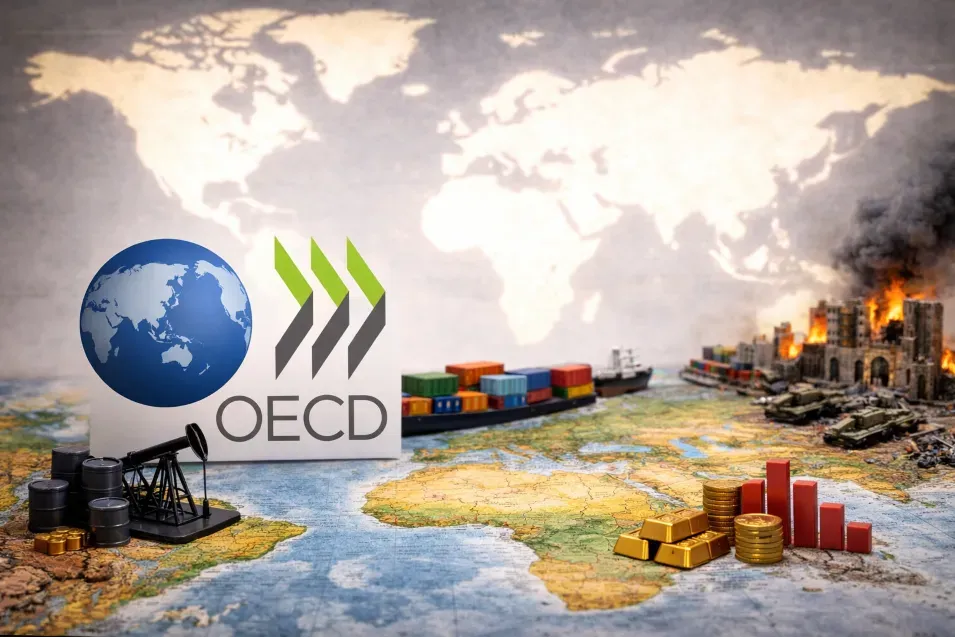 OECD تحذّر من تراجع توقعات النمو العالمي وسط اضطرابات أسواق الطاقة
