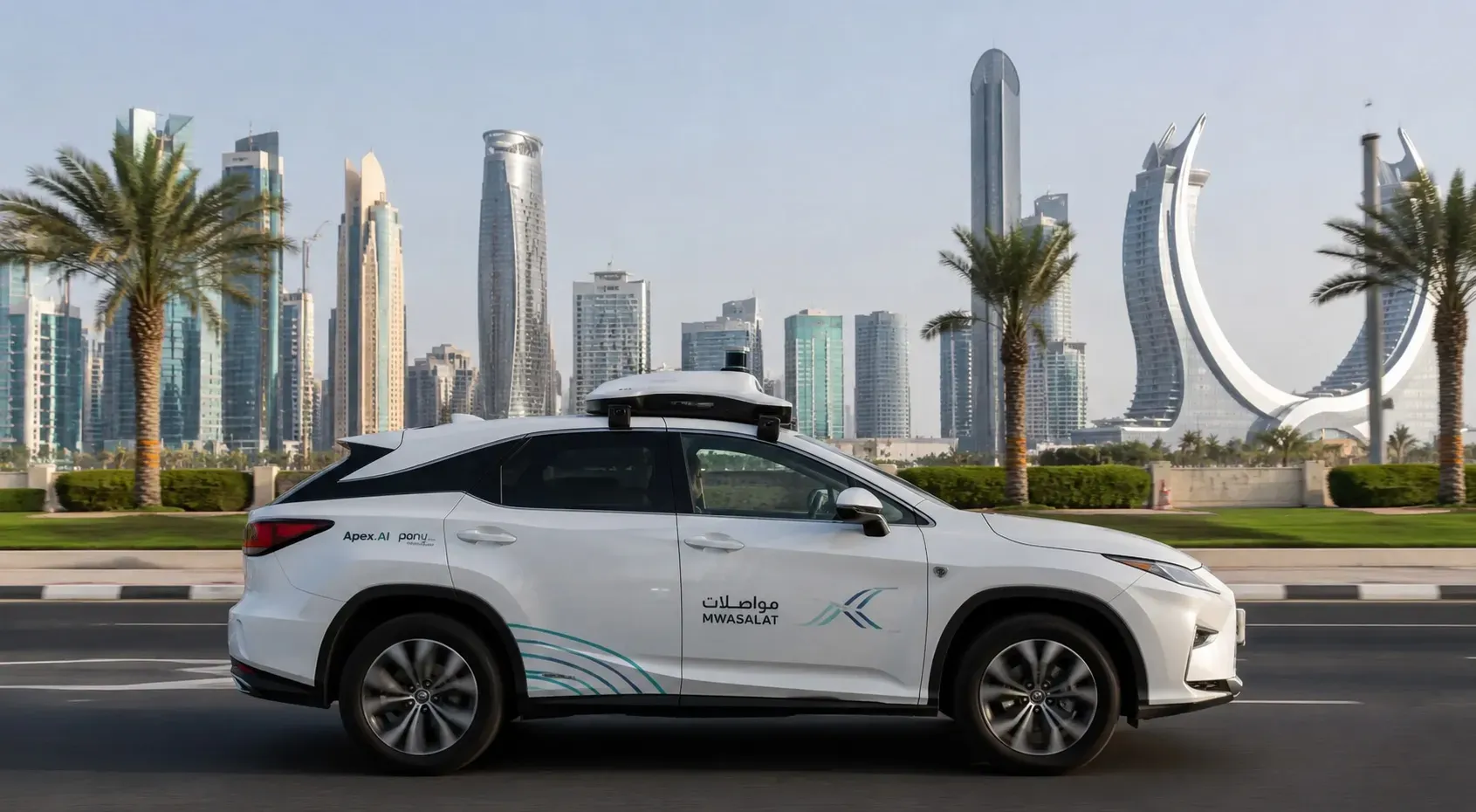 قطر تُنجح أولى رحلات سيارات الأجرة الكهربائية ذاتية القيادة في الدوحة