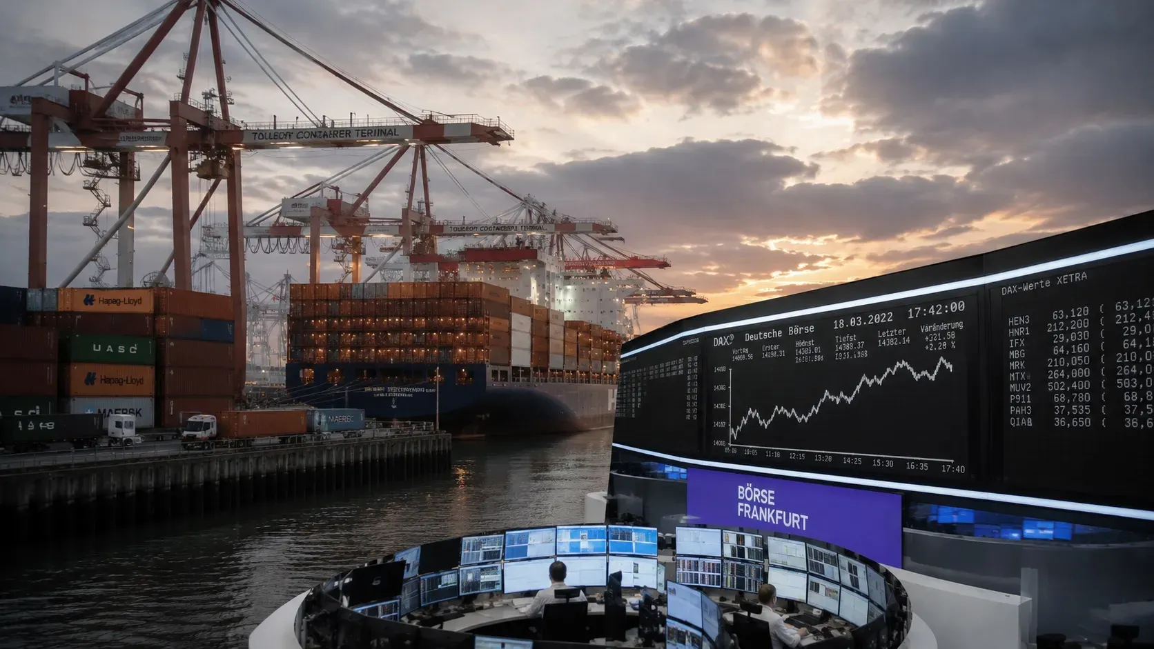 Germany Trade Surplus Widens to EUR 19.1B in May as European Stocks Recover
