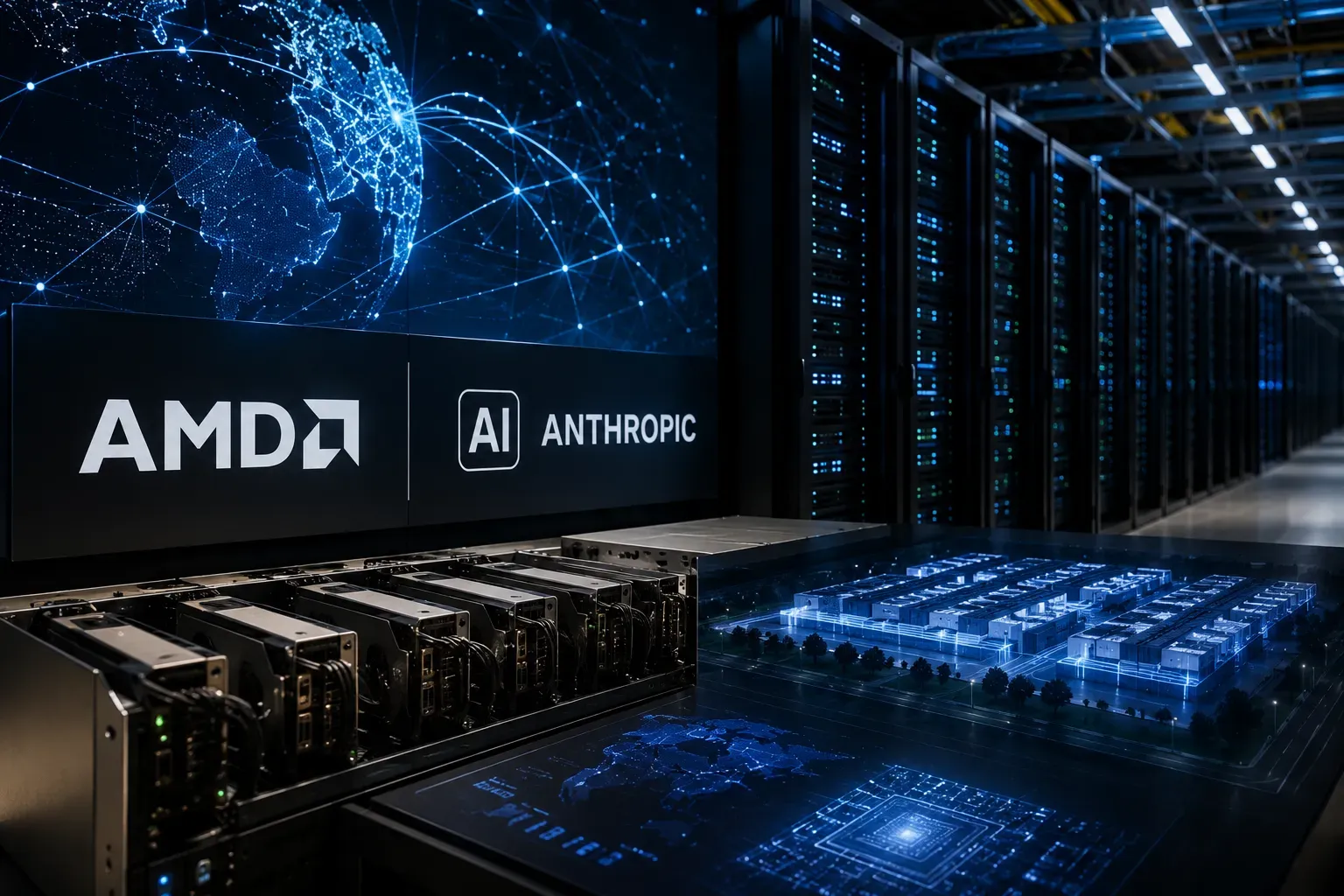 AMD, Anthropic Forge Strategic AI Partnership to Deploy Up to 2 Gigawatts of Computing Capacity