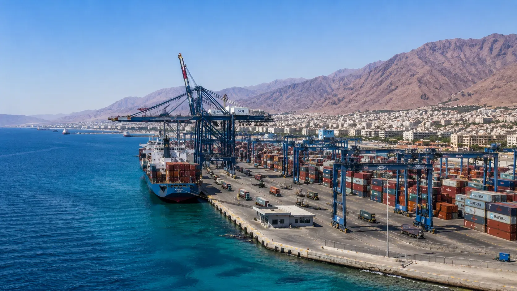 Aqaba Container Terminal Handles 472,680 TEUs in H1 as Transit Cargo Surges 155%