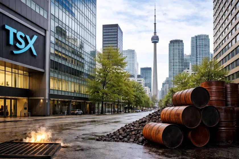 TSX Drops For 4th Consecutive Week on Energy Cost Pressures