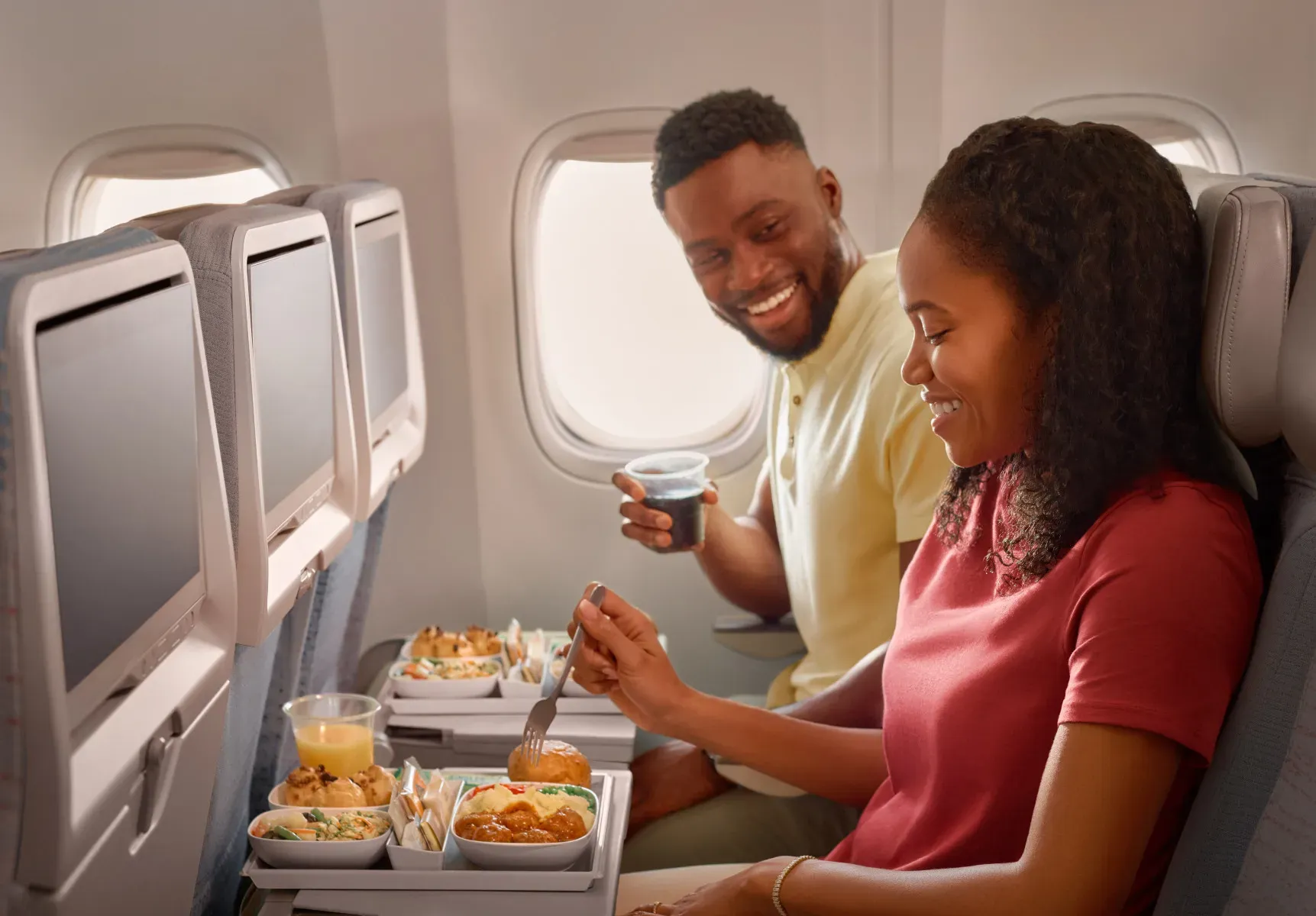 Emirates has repurposed more than 88,000 kilograms of plastic from Economy Class inflight meal service items, transforming them into new products for use onboard