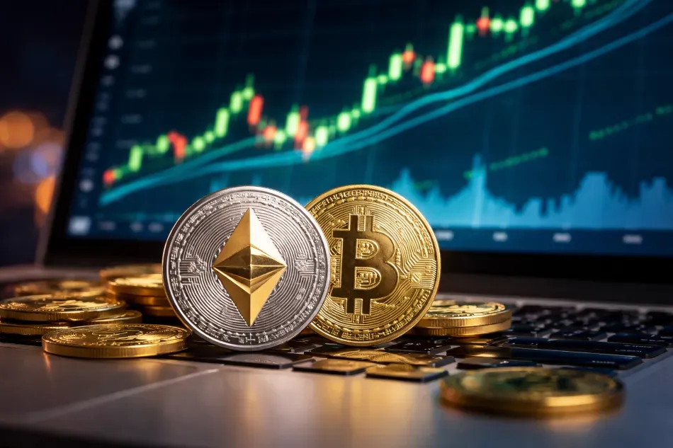 Ethereum Surges 9.79%, Outpacing Bitcoin as Crypto Markets Rally on Hormuz Relief