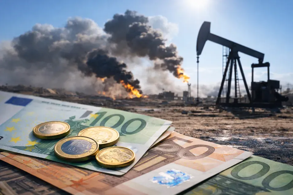 Euro Slips Below $1.16 as Weak PMI and Middle East War Rattle Eurozone Outlook