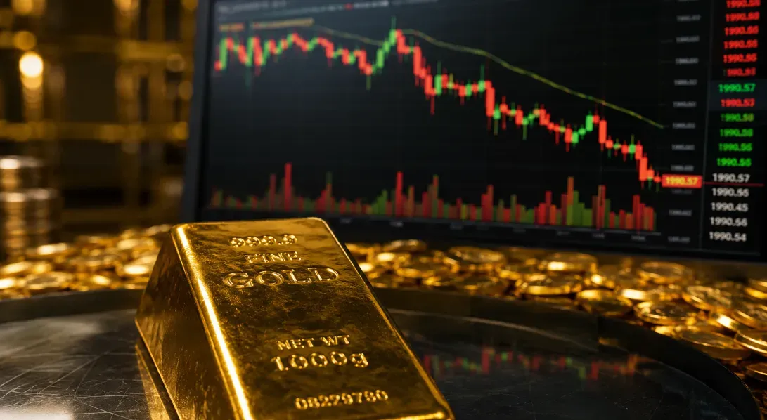 Gold Slides Toward Multi-Month Lows as Stronger Dollar and Easing Geopolitical Risks Pressure Safe-Haven Demand