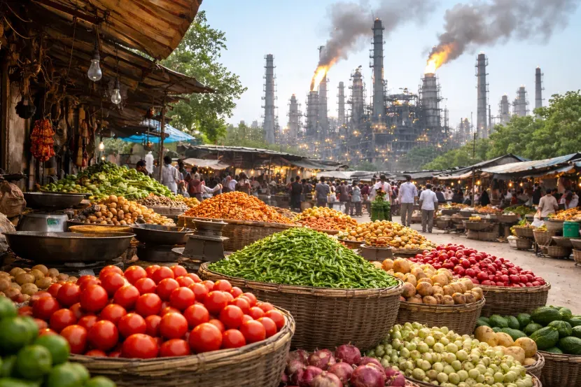 India inflation rises to 3.4% as energy shock from Iran war begins feeding into prices