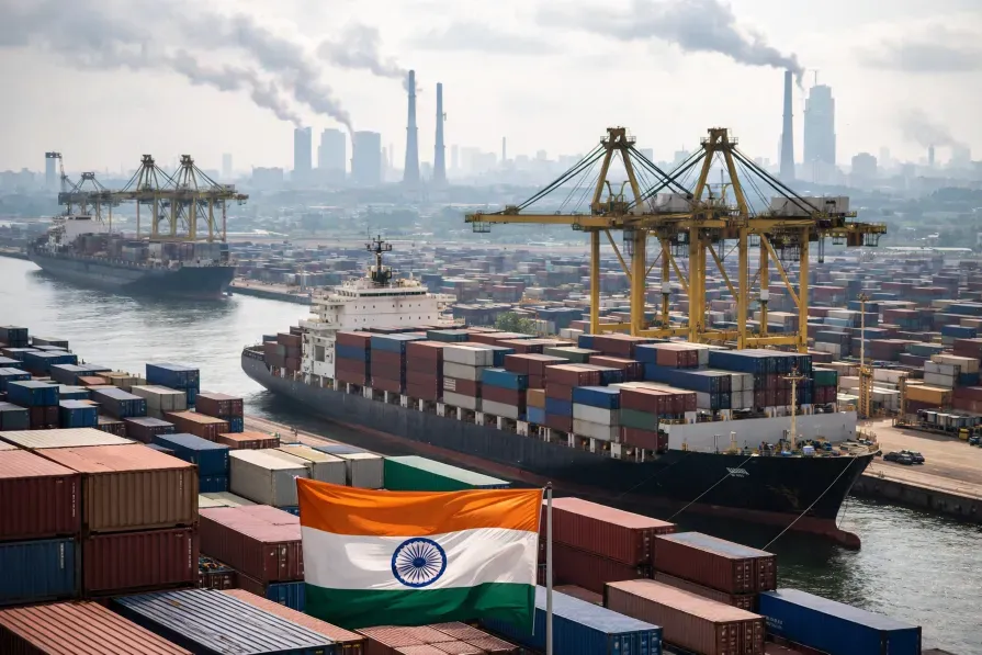 India Flash PMI Falls to 3.5-Year Low in March as Middle East War Weighs on Business Activity