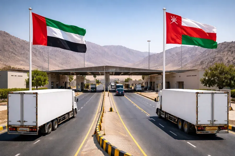 ممر جمركي مشترك بين الإمارات وعُمان لتأمين التجارة وسط أزمة هرمز