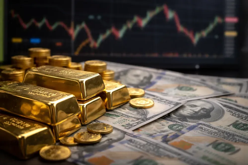 الذهب يتراجع للجلسة العاشرة على التوالي مع تعزز الدولار