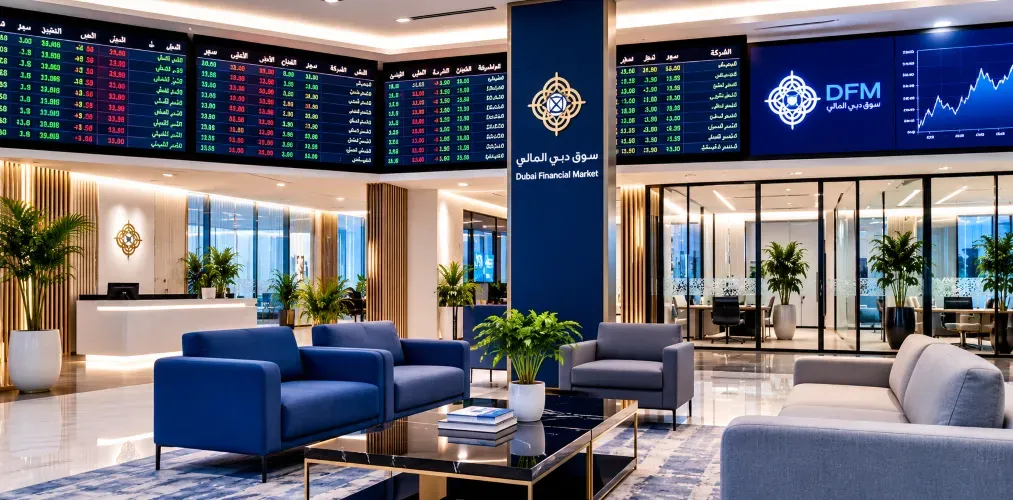 أسواق الخليج تتباين عند الإغلاق.. دبي تقود المكاسب والكويت وأبوظبي بالمنطقة الخضراء