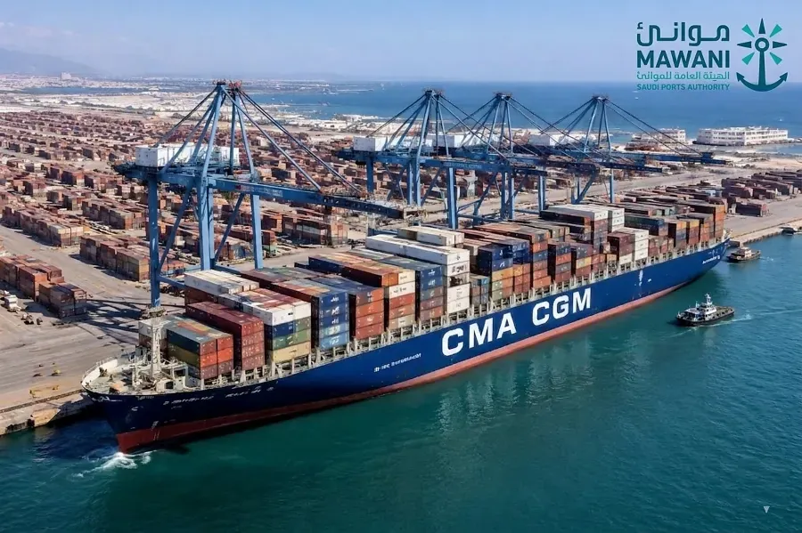 "موانئ" تضيف خدمة الشحن "REDEX" لـ"CMA CGM" إلى ميناء جدة الإسلامي