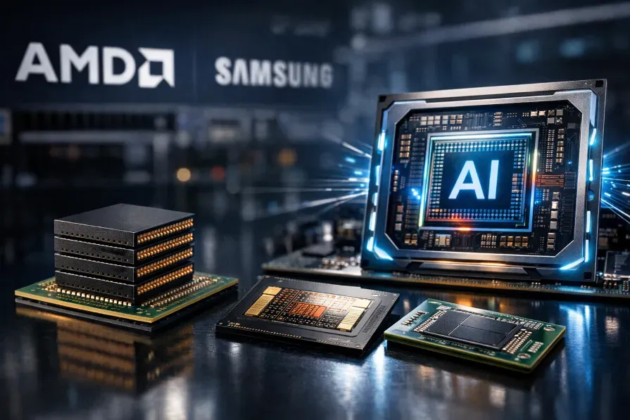 Samsung and AMD deepen AI memory alliance to power next-generation computing
