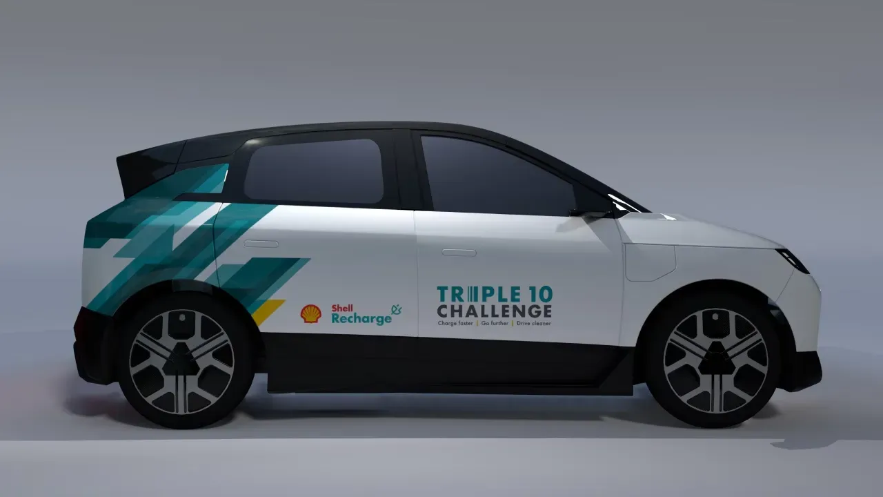 Shell Challenges the EV Rulebook With ‘Triple 10’ Concept Car