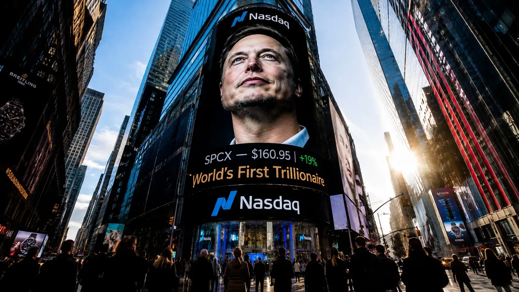 SpaceX تتجاوز أرامكو وماسك يصبح أول تريليونير في العالم