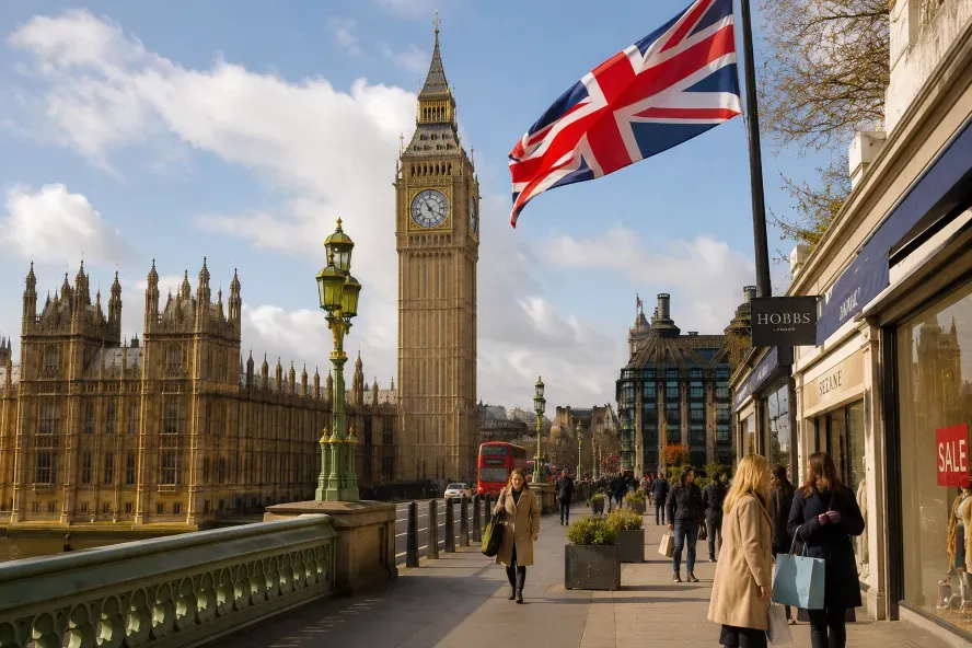 UK Retail Sales Jump 1.2% in Surprise Boost to Economy