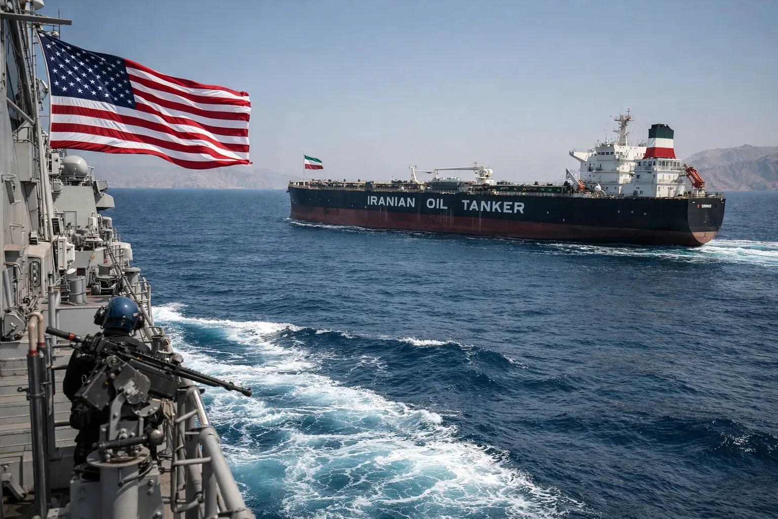 US Allows Iranian Tankers to Transit the Strait of Hormuz