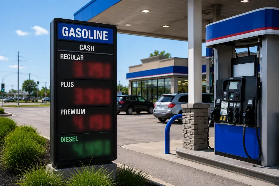 US Gasoline Falls Below $4 a Gallon After Preliminary Iran Deal